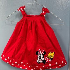 Disney Red Polka Dot Minnie Mouse Dress